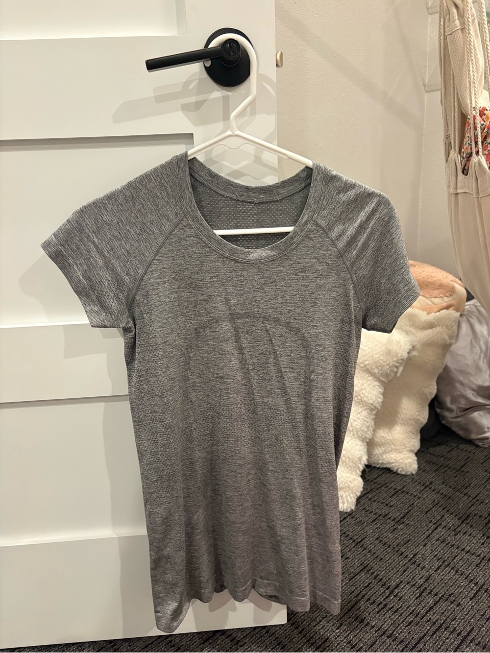 Heather Gray Short Sleeve Active Tee